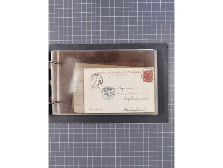 1866/1960 (ca.), interessanter Sammlungsposten inkl. sehr viel Dt. Seepost, Anlandungsstempeln, frühe Schiffspost, kleine Sam