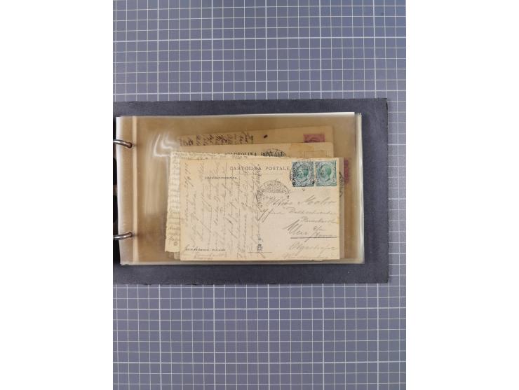 1866/1960 (ca.), interessanter Sammlungsposten inkl. sehr viel Dt. Seepost, Anlandungsstempeln, frühe Schiffspost, kleine Sam