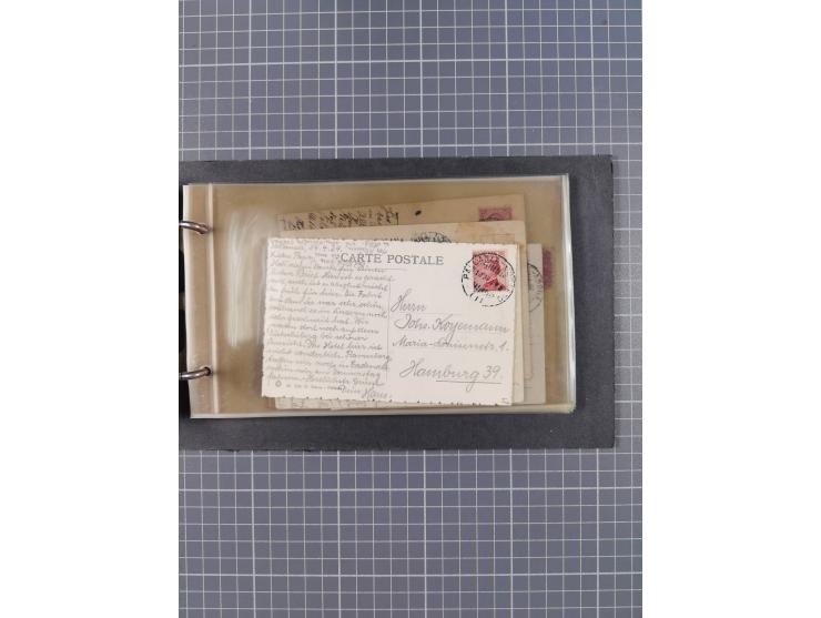 1866/1960 (ca.), interessanter Sammlungsposten inkl. sehr viel Dt. Seepost, Anlandungsstempeln, frühe Schiffspost, kleine Sam