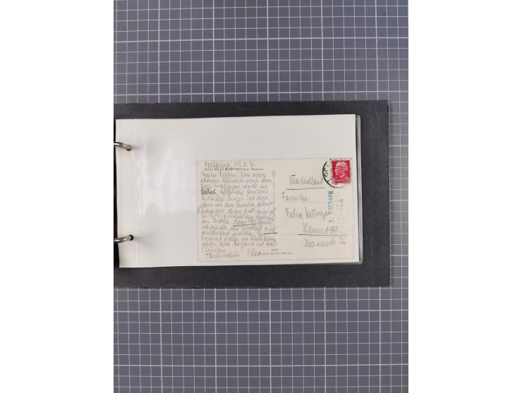 1866/1960 (ca.), interessanter Sammlungsposten inkl. sehr viel Dt. Seepost, Anlandungsstempeln, frühe Schiffspost, kleine Sam