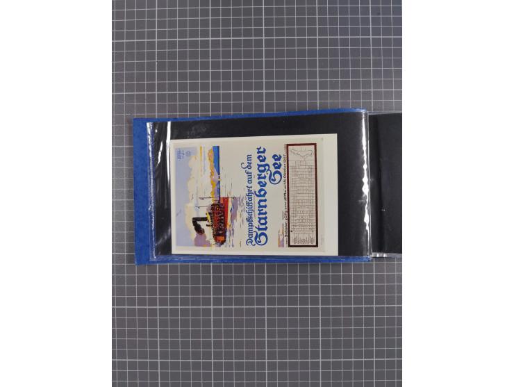 1866/1960 (ca.), interessanter Sammlungsposten inkl. sehr viel Dt. Seepost, Anlandungsstempeln, frühe Schiffspost, kleine Sam