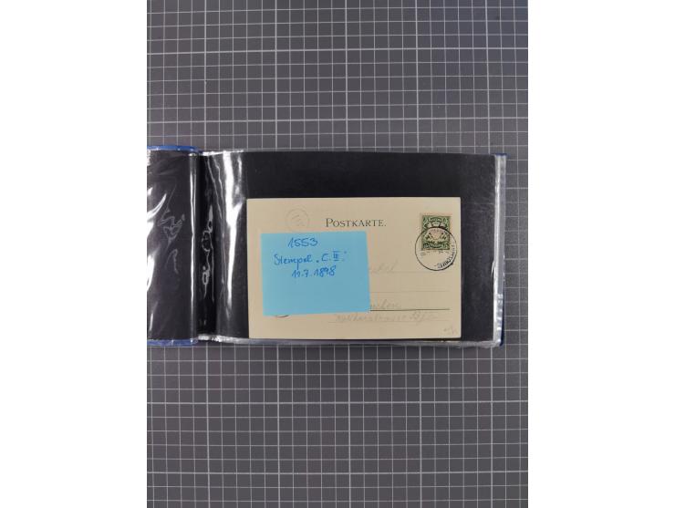 1866/1960 (ca.), interessanter Sammlungsposten inkl. sehr viel Dt. Seepost, Anlandungsstempeln, frühe Schiffspost, kleine Sam