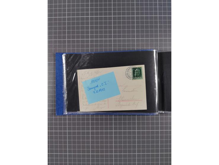 1866/1960 (ca.), interessanter Sammlungsposten inkl. sehr viel Dt. Seepost, Anlandungsstempeln, frühe Schiffspost, kleine Sam