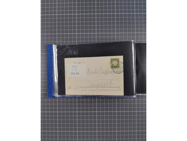 1866/1960 (ca.), interessanter Sammlungsposten inkl. sehr viel Dt. Seepost, Anlandungsstempeln, frühe Schiffspost, kleine Sam