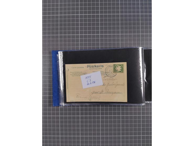 1866/1960 (ca.), interessanter Sammlungsposten inkl. sehr viel Dt. Seepost, Anlandungsstempeln, frühe Schiffspost, kleine Sam