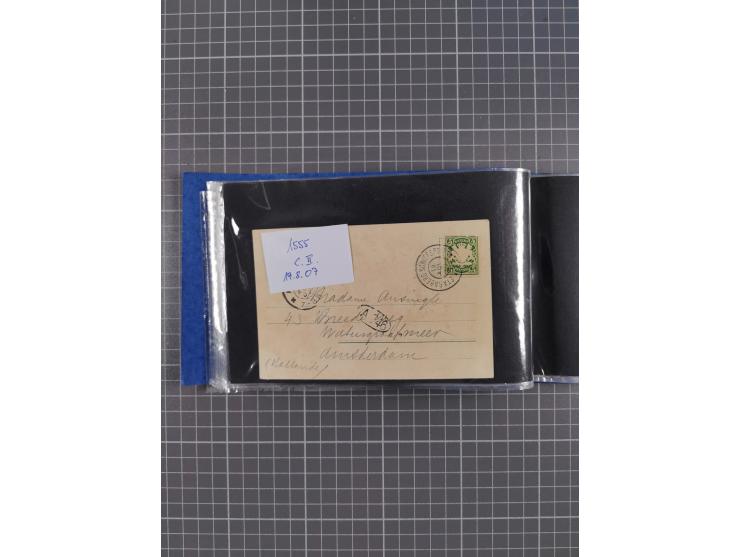 1866/1960 (ca.), interessanter Sammlungsposten inkl. sehr viel Dt. Seepost, Anlandungsstempeln, frühe Schiffspost, kleine Sam