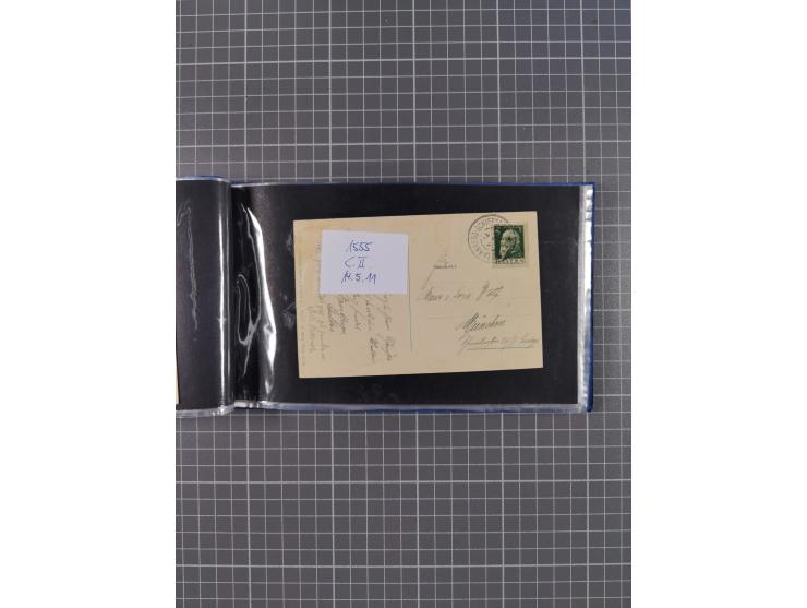 1866/1960 (ca.), interessanter Sammlungsposten inkl. sehr viel Dt. Seepost, Anlandungsstempeln, frühe Schiffspost, kleine Sam