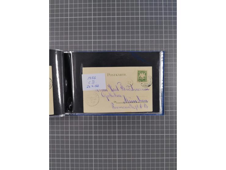 1866/1960 (ca.), interessanter Sammlungsposten inkl. sehr viel Dt. Seepost, Anlandungsstempeln, frühe Schiffspost, kleine Sam