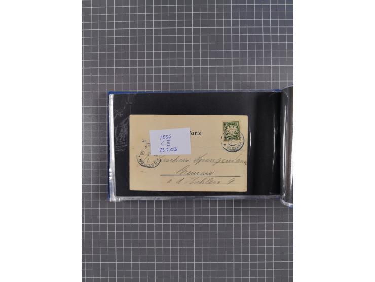 1866/1960 (ca.), interessanter Sammlungsposten inkl. sehr viel Dt. Seepost, Anlandungsstempeln, frühe Schiffspost, kleine Sam