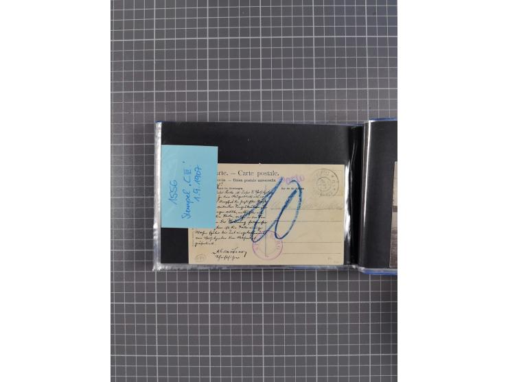 1866/1960 (ca.), interessanter Sammlungsposten inkl. sehr viel Dt. Seepost, Anlandungsstempeln, frühe Schiffspost, kleine Sam