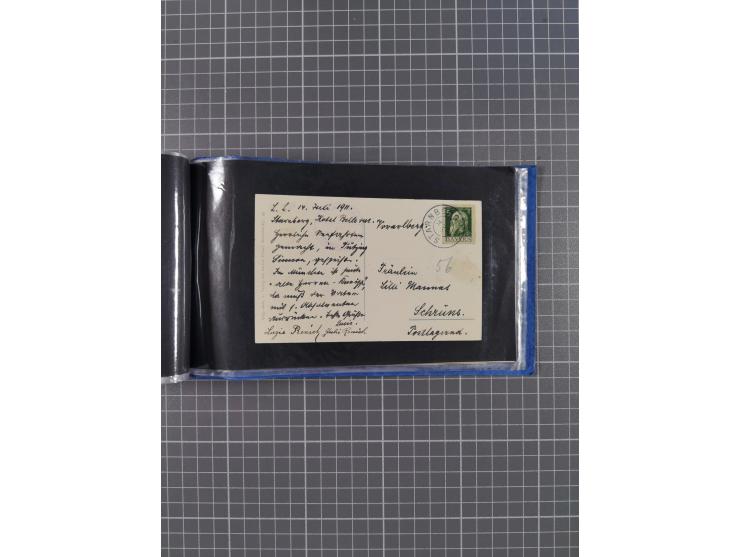 1866/1960 (ca.), interessanter Sammlungsposten inkl. sehr viel Dt. Seepost, Anlandungsstempeln, frühe Schiffspost, kleine Sam