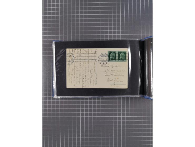 1866/1960 (ca.), interessanter Sammlungsposten inkl. sehr viel Dt. Seepost, Anlandungsstempeln, frühe Schiffspost, kleine Sam