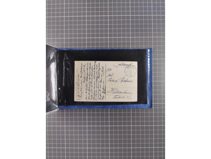 1866/1960 (ca.), interessanter Sammlungsposten inkl. sehr viel Dt. Seepost, Anlandungsstempeln, frühe Schiffspost, kleine Sam