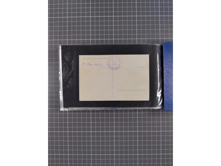 1866/1960 (ca.), interessanter Sammlungsposten inkl. sehr viel Dt. Seepost, Anlandungsstempeln, frühe Schiffspost, kleine Sam