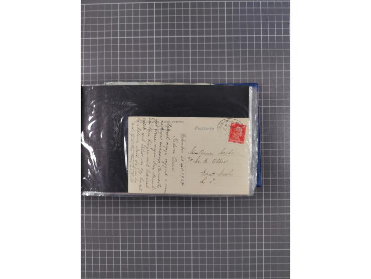 1866/1960 (ca.), interessanter Sammlungsposten inkl. sehr viel Dt. Seepost, Anlandungsstempeln, frühe Schiffspost, kleine Sam