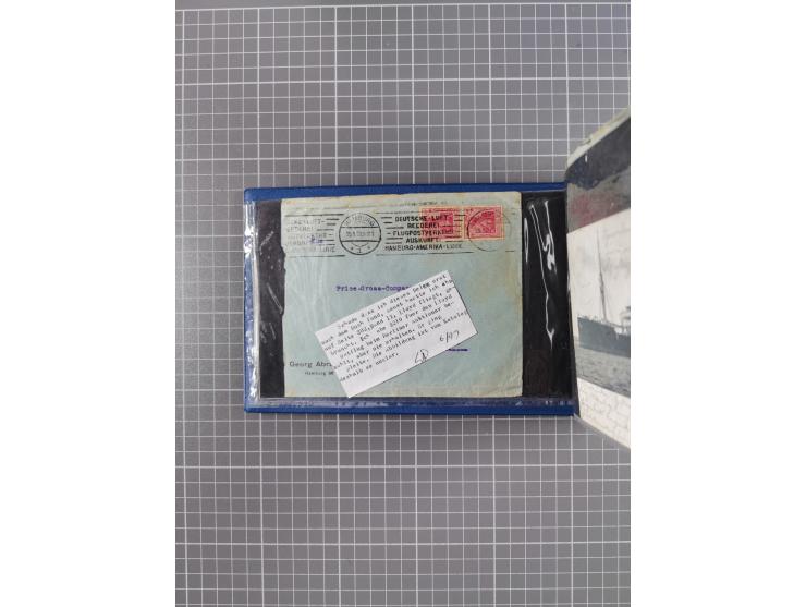 1866/1960 (ca.), interessanter Sammlungsposten inkl. sehr viel Dt. Seepost, Anlandungsstempeln, frühe Schiffspost, kleine Sam