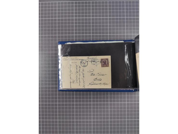 1866/1960 (ca.), interessanter Sammlungsposten inkl. sehr viel Dt. Seepost, Anlandungsstempeln, frühe Schiffspost, kleine Sam