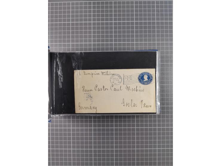 1866/1960 (ca.), interessanter Sammlungsposten inkl. sehr viel Dt. Seepost, Anlandungsstempeln, frühe Schiffspost, kleine Sam