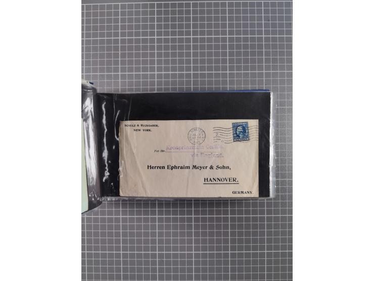 1866/1960 (ca.), interessanter Sammlungsposten inkl. sehr viel Dt. Seepost, Anlandungsstempeln, frühe Schiffspost, kleine Sam