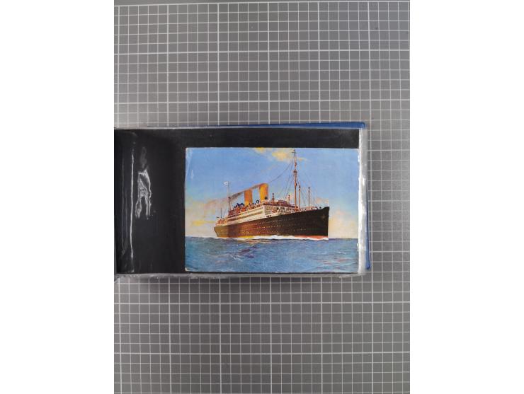 1866/1960 (ca.), interessanter Sammlungsposten inkl. sehr viel Dt. Seepost, Anlandungsstempeln, frühe Schiffspost, kleine Sam