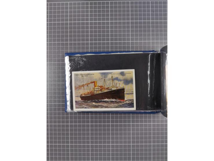 1866/1960 (ca.), interessanter Sammlungsposten inkl. sehr viel Dt. Seepost, Anlandungsstempeln, frühe Schiffspost, kleine Sam