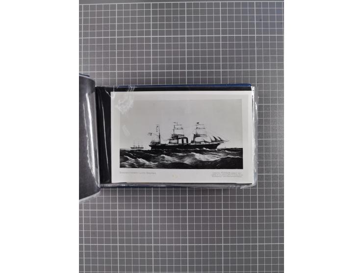 1866/1960 (ca.), interessanter Sammlungsposten inkl. sehr viel Dt. Seepost, Anlandungsstempeln, frühe Schiffspost, kleine Sam