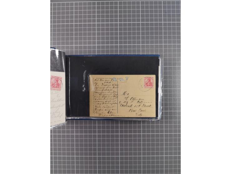 1866/1960 (ca.), interessanter Sammlungsposten inkl. sehr viel Dt. Seepost, Anlandungsstempeln, frühe Schiffspost, kleine Sam