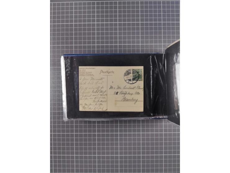 1866/1960 (ca.), interessanter Sammlungsposten inkl. sehr viel Dt. Seepost, Anlandungsstempeln, frühe Schiffspost, kleine Sam