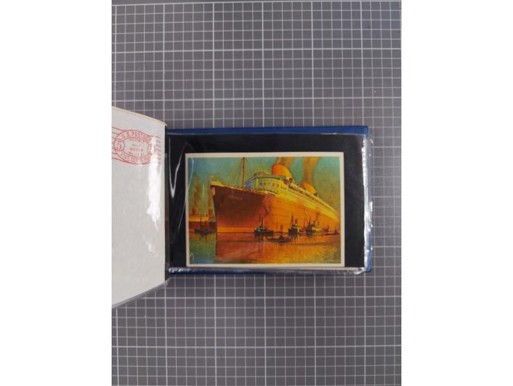 1866/1960 (ca.), interessanter Sammlungsposten inkl. sehr viel Dt. Seepost, Anlandungsstempeln, frühe Schiffspost, kleine Sam