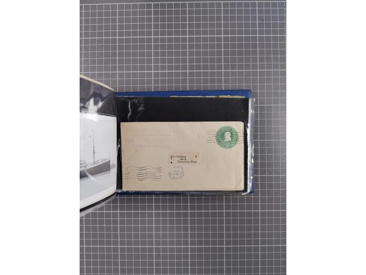 1866/1960 (ca.), interessanter Sammlungsposten inkl. sehr viel Dt. Seepost, Anlandungsstempeln, frühe Schiffspost, kleine Sam