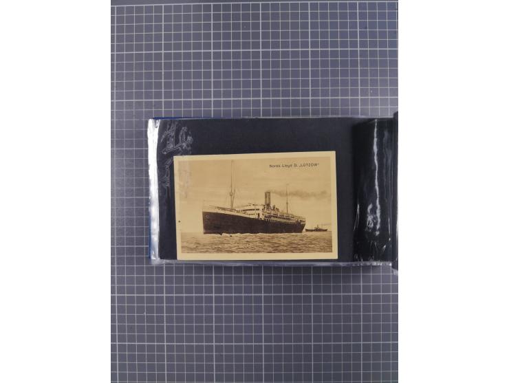 1866/1960 (ca.), interessanter Sammlungsposten inkl. sehr viel Dt. Seepost, Anlandungsstempeln, frühe Schiffspost, kleine Sam