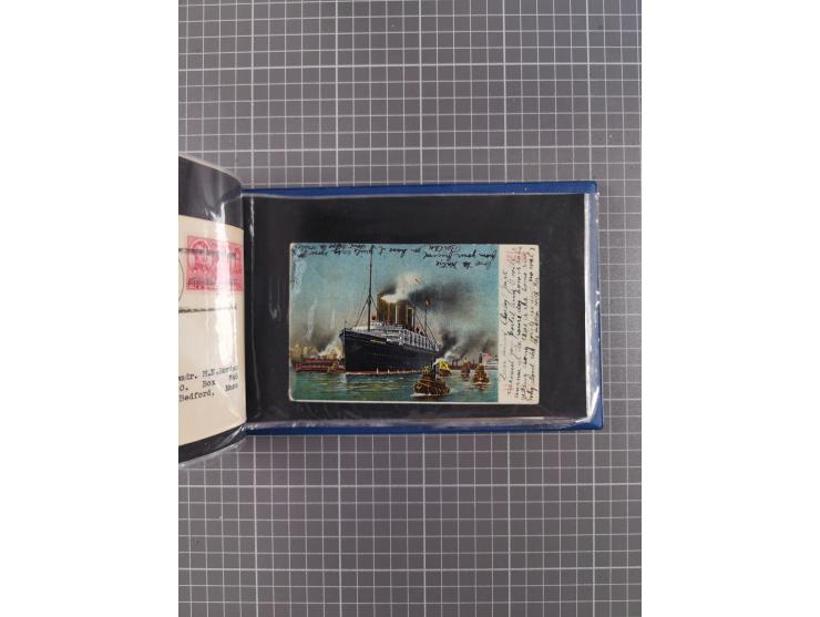 1866/1960 (ca.), interessanter Sammlungsposten inkl. sehr viel Dt. Seepost, Anlandungsstempeln, frühe Schiffspost, kleine Sam