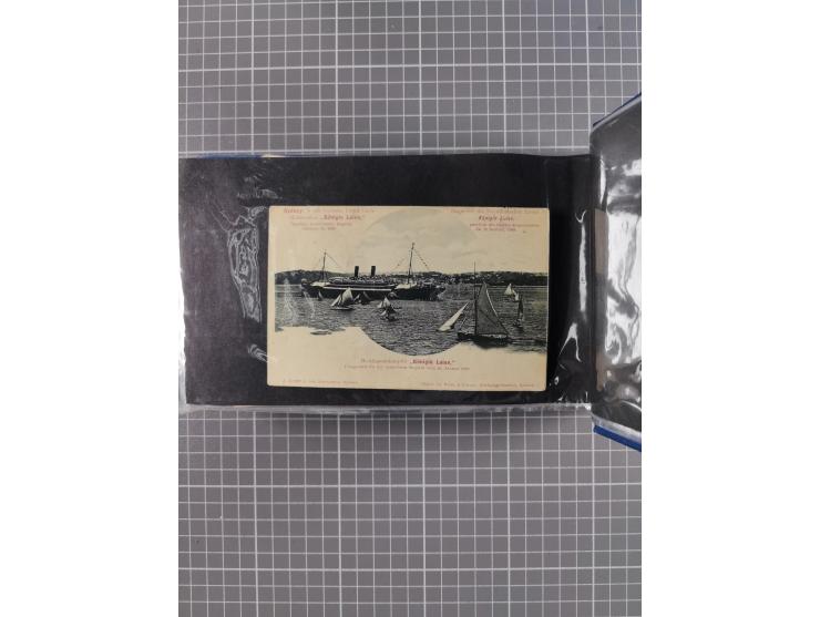 1866/1960 (ca.), interessanter Sammlungsposten inkl. sehr viel Dt. Seepost, Anlandungsstempeln, frühe Schiffspost, kleine Sam