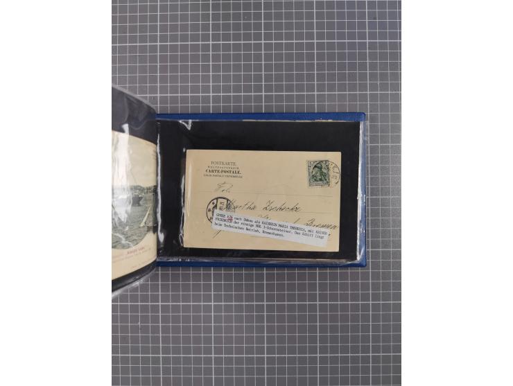 1866/1960 (ca.), interessanter Sammlungsposten inkl. sehr viel Dt. Seepost, Anlandungsstempeln, frühe Schiffspost, kleine Sam