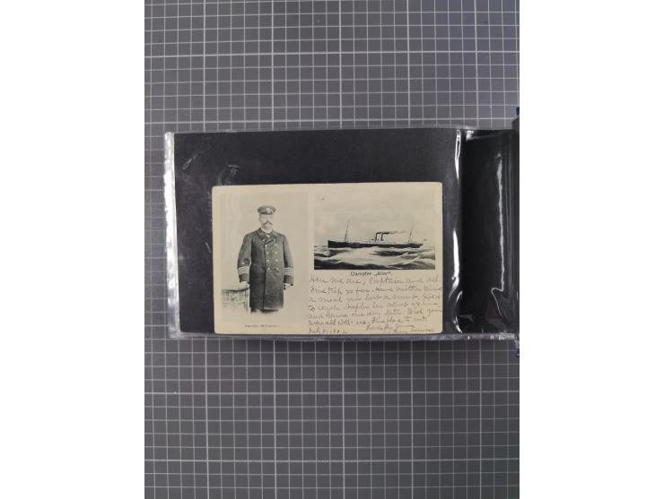 1866/1960 (ca.), interessanter Sammlungsposten inkl. sehr viel Dt. Seepost, Anlandungsstempeln, frühe Schiffspost, kleine Sam