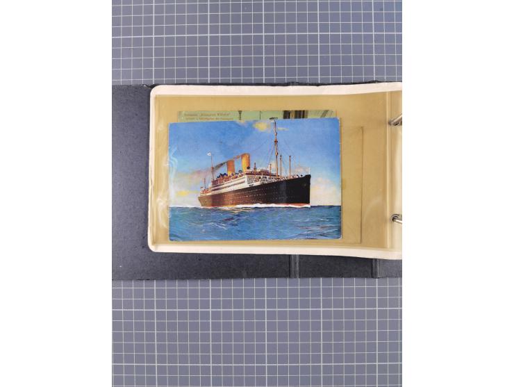 1866/1960 (ca.), interessanter Sammlungsposten inkl. sehr viel Dt. Seepost, Anlandungsstempeln, frühe Schiffspost, kleine Sam