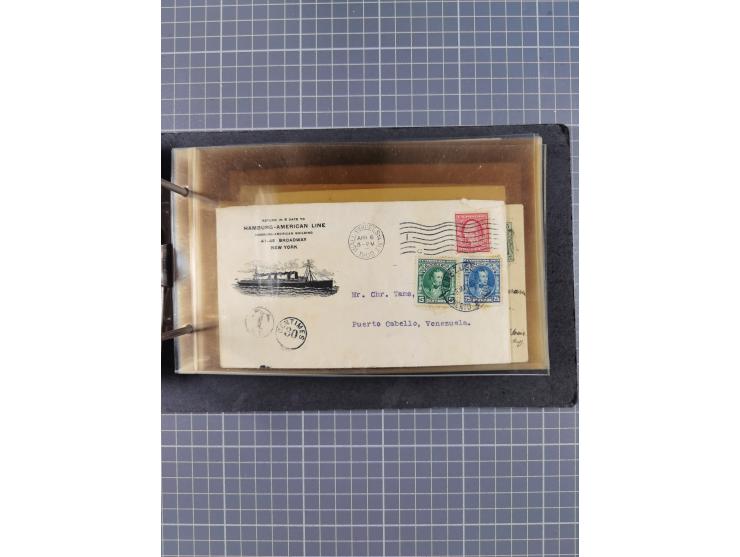 1866/1960 (ca.), interessanter Sammlungsposten inkl. sehr viel Dt. Seepost, Anlandungsstempeln, frühe Schiffspost, kleine Sam