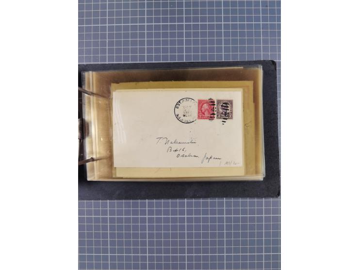 1866/1960 (ca.), interessanter Sammlungsposten inkl. sehr viel Dt. Seepost, Anlandungsstempeln, frühe Schiffspost, kleine Sam