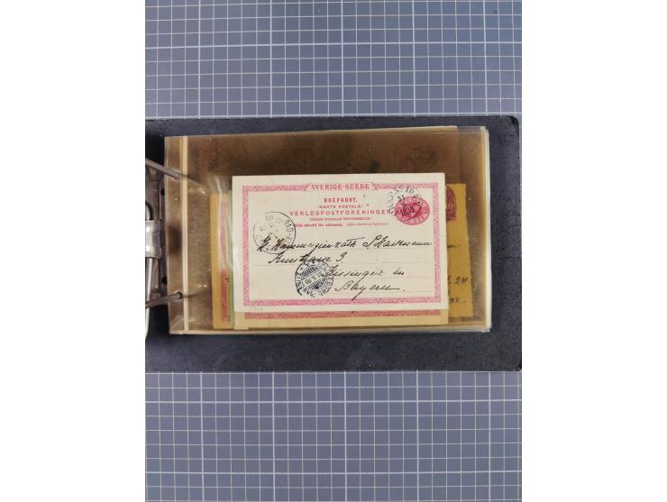 1866/1960 (ca.), interessanter Sammlungsposten inkl. sehr viel Dt. Seepost, Anlandungsstempeln, frühe Schiffspost, kleine Sam