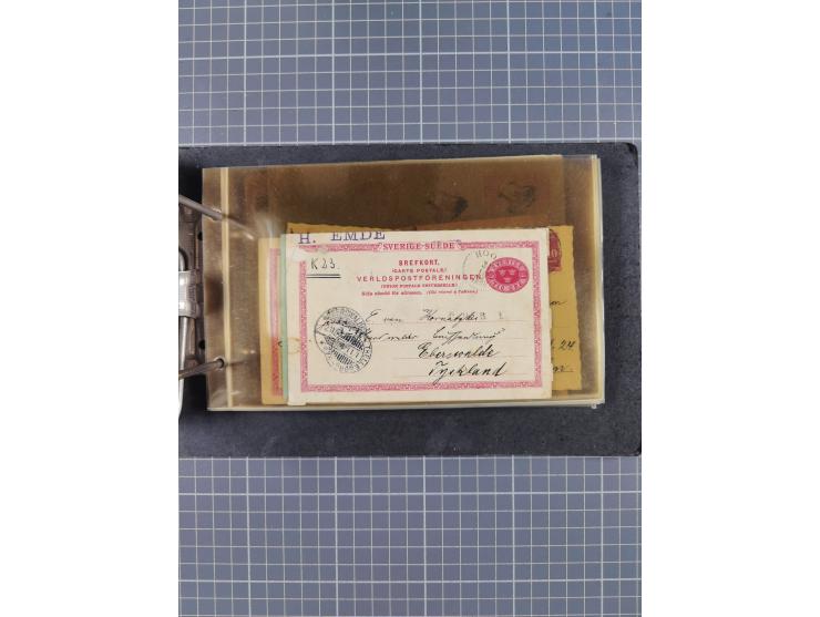 1866/1960 (ca.), interessanter Sammlungsposten inkl. sehr viel Dt. Seepost, Anlandungsstempeln, frühe Schiffspost, kleine Sam