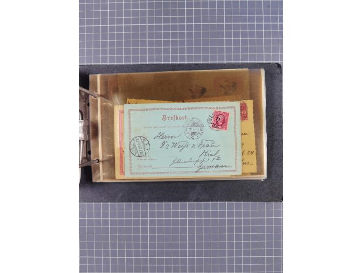 1866/1960 (ca.), interessanter Sammlungsposten inkl. sehr viel Dt. Seepost, Anlandungsstempeln, frühe Schiffspost, kleine Sam