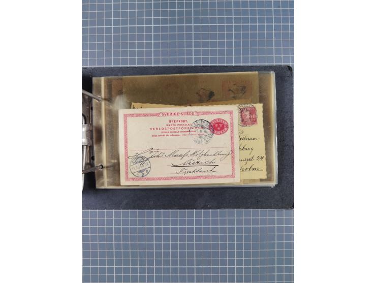 1866/1960 (ca.), interessanter Sammlungsposten inkl. sehr viel Dt. Seepost, Anlandungsstempeln, frühe Schiffspost, kleine Sam