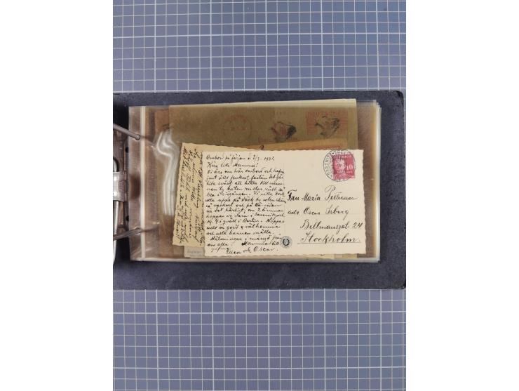 1866/1960 (ca.), interessanter Sammlungsposten inkl. sehr viel Dt. Seepost, Anlandungsstempeln, frühe Schiffspost, kleine Sam