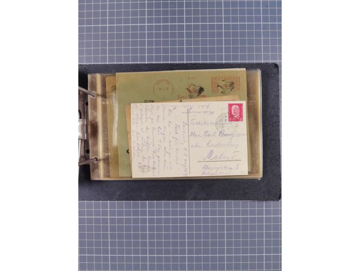 1866/1960 (ca.), interessanter Sammlungsposten inkl. sehr viel Dt. Seepost, Anlandungsstempeln, frühe Schiffspost, kleine Sam