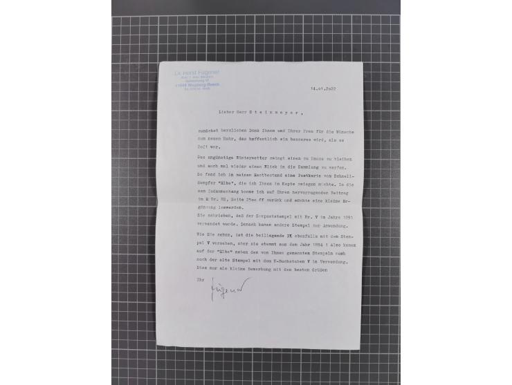 1868/1960 (ca.), ca. 170 Briefe, Karten Ansichtskarten und GSK zum Thema Schiffspost inkl. etwas Ausland, dabei Anlandestempe