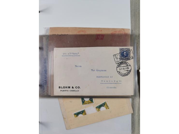 1899/1914, interessante Sammlung “ATLAS-Dienst der Hamburg-Amerika-Linie” mit fast 100 Briefen, Karten und Ganzsachen inkl. e