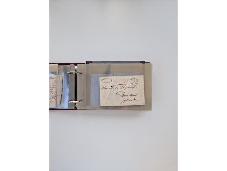 Norwegen: 1855/1980 (ca.), &nbsp;Sammlung &nbsp;mit ca. 240 Briefen, Karten und GSK mit viel Post vor 1945 mit besseren Stemp