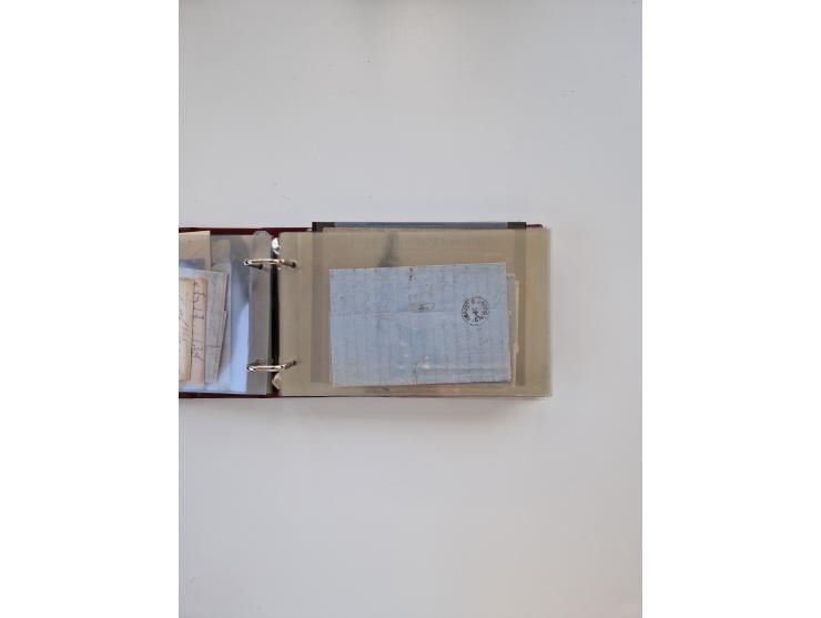 Norwegen: 1855/1980 (ca.), &nbsp;Sammlung &nbsp;mit ca. 240 Briefen, Karten und GSK mit viel Post vor 1945 mit besseren Stemp