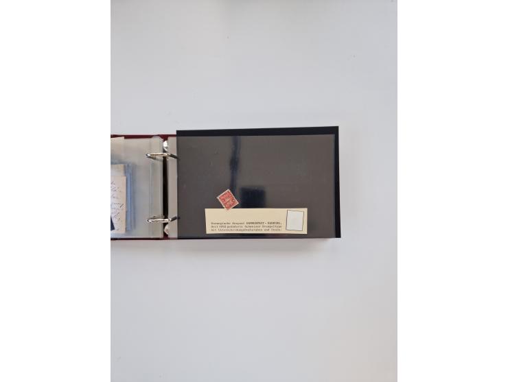 Norwegen: 1855/1980 (ca.), &nbsp;Sammlung &nbsp;mit ca. 240 Briefen, Karten und GSK mit viel Post vor 1945 mit besseren Stemp