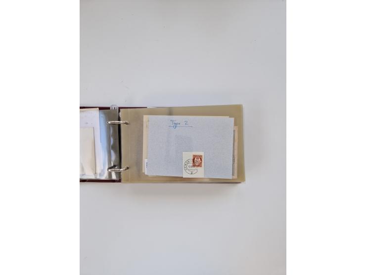 Norwegen: 1855/1980 (ca.), &nbsp;Sammlung &nbsp;mit ca. 240 Briefen, Karten und GSK mit viel Post vor 1945 mit besseren Stemp